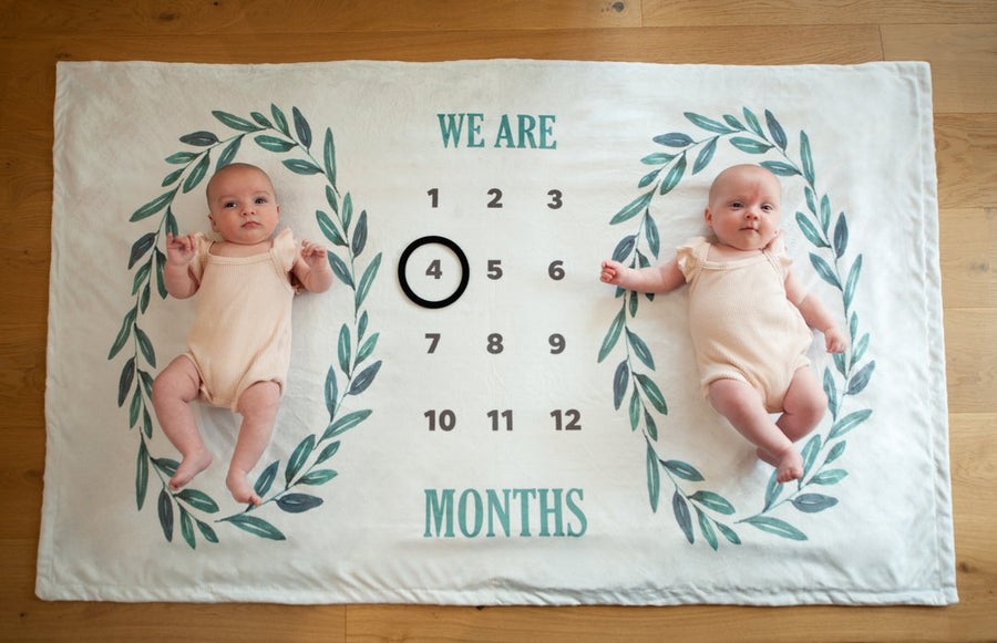 Twin Milestone Blanket