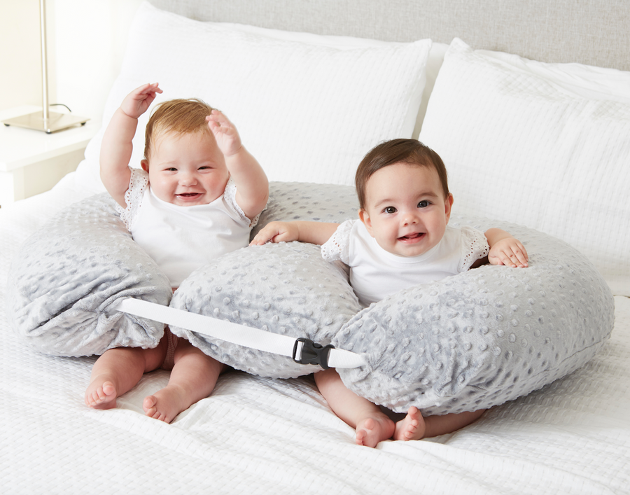 twin feeding pillow babies sitting up