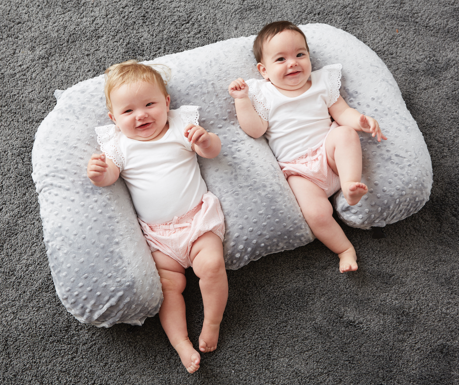 Twin Z Pillow ツインズピロー 水色（Twin Z Pillow ツインズ